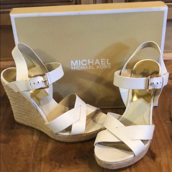 Michael Kors sandals Viola Espadrille vanilla - Picture 3 of 8